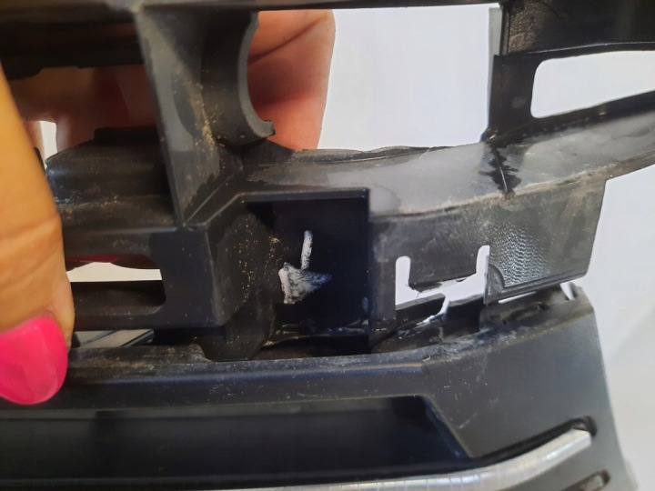 фото №9, Volkswagen touran i 03-15 решётка / решётка радиатора 1t0853651