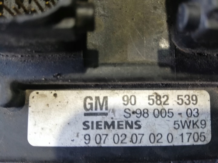 фото №3, Комп'ютер блок керування opel vectra astra meriva 1.8