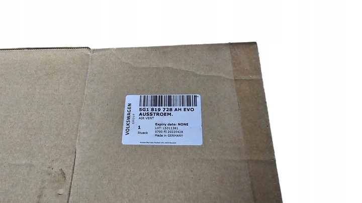 фото №11, Рамка навігації решітка повітропровід golf vii 5g1819728 5g1819743f оригінал new