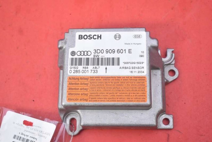 фото №1, Модуль датчик подушка безопасности подушек 3d0909601e bentley continental 1 i gt 03-12