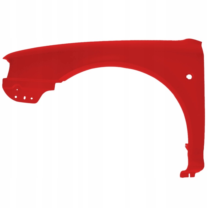 фото №2, Blu крило skoda octavia i 1 8180 лівий червоний 97-10 перед rallyrot