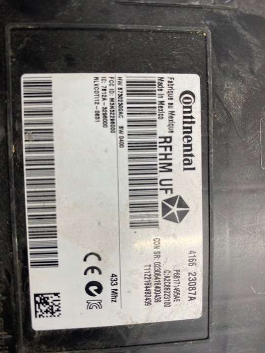 фото №2, Chrysler 200 2015- модуль keyless