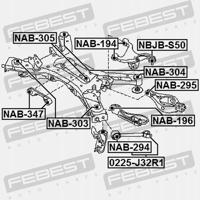 фото №10, Втулка механизма дифференциальный зад nissan teana
