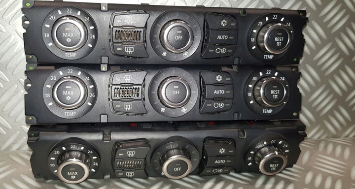 фото №6, Bmw e60 e61 e63 панель керування повітропровід кондиціонера high 6978435 хром bd