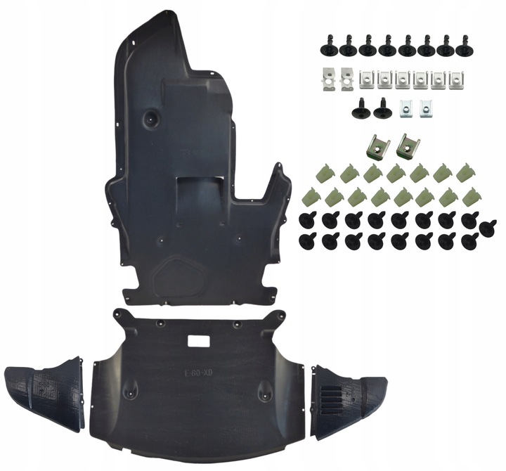 фото №1, Bmw 5 e60 xdrive комплект захист + застібки