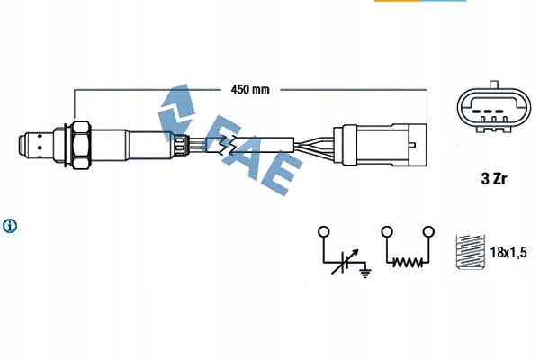 фото №2, Лямбда-зонд fae 8200024503