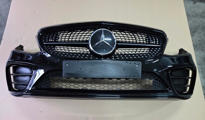 фото №12, Комплектный перед капот бампер pas лампы lhp mercedes w205 amg рестайлинг c300 040