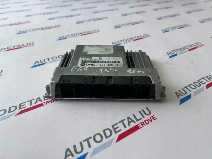 фото №11, Компьютер двигателя ecu bmw 7 e65, e66, e67 7520435 4.5l бензин 245kw 2002