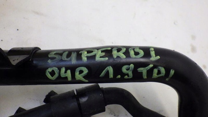 фото №10, Шланг труба трубки воды skoda superb i 1.9 tdi 038121133a