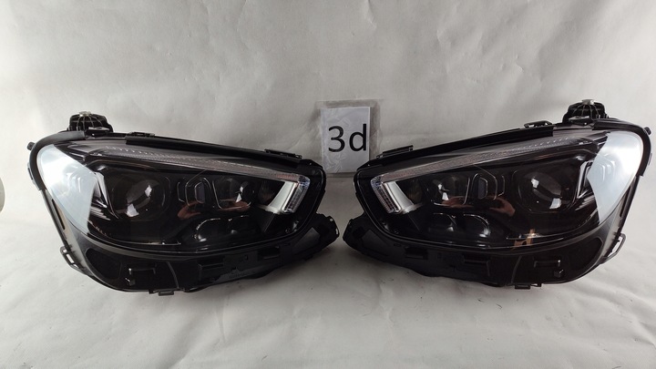 фото №1, Mercedes e клас 213 рестайлінг w213 повний led лівий праві фара лампа