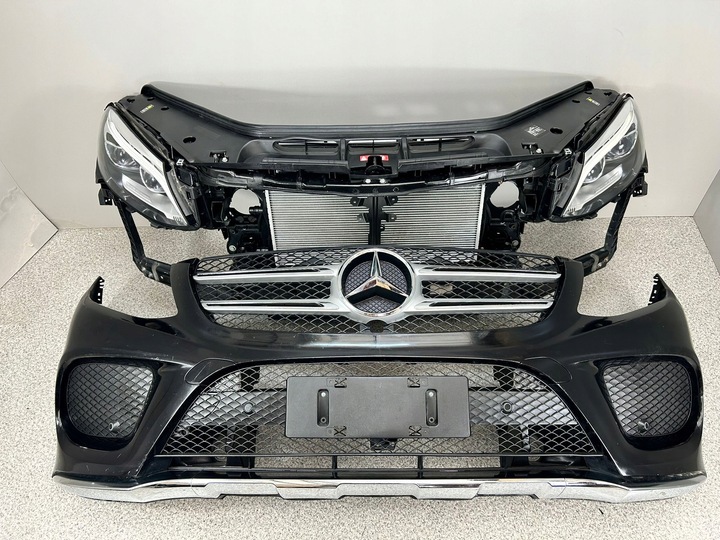 фото №1, Mercedes gle w166 166 amg бампер радиатор pas усилитель лампы led ils