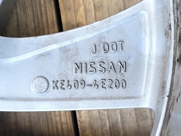 фото №9, 4x алюмінієвий диск nissan qashqai j11 7x17 et40