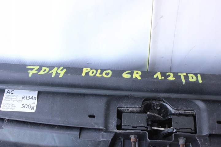 фото №7, Pas переднее усилитель радиатор vw polo v 6r 2009r- 1.2 tdi