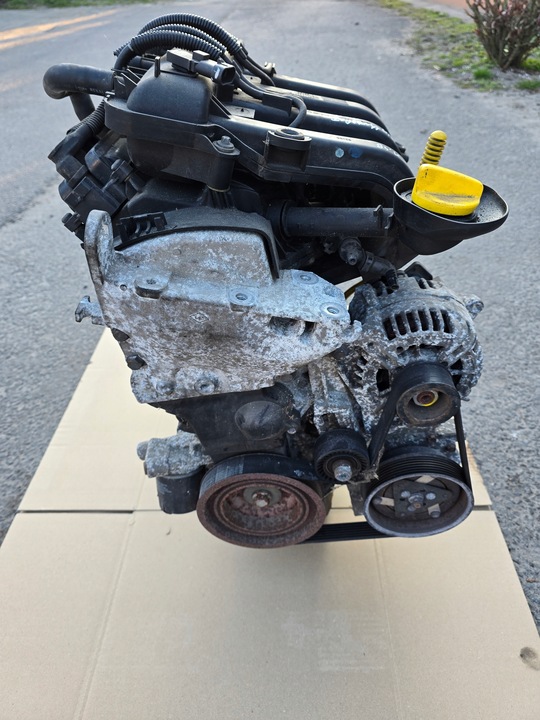 фото №9, Двигатель d4f d4f740 1.2 16v dacia logan sandero renault clio iii twingo комплект