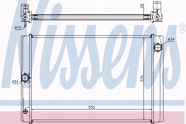 фото №15, Радіаторів води nissens 64691