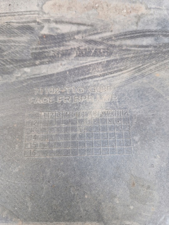 фото №11, Honda cr-v iv 12-15 бампер перед комплектний омивачі pdc 71102-t1g-g000