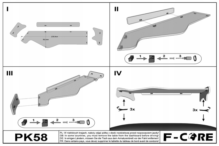 фото №5, Полиця tir довга iveco stralis 02-12 ширина kab szufl