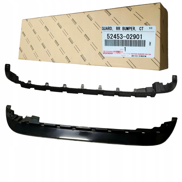 фото №1, Toyota corolla e21 защита бампер зад спойлер оригинальный номер 5245302901