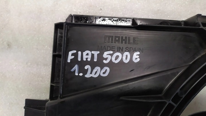 фото №8, Вентилятор радиатор fiat 500e 500 e