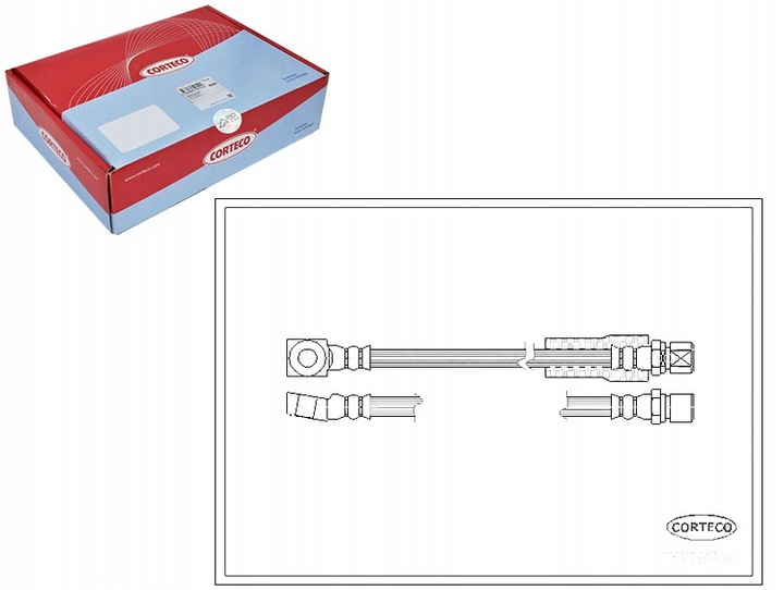 фото №1, Шланг тормозной [corteco]