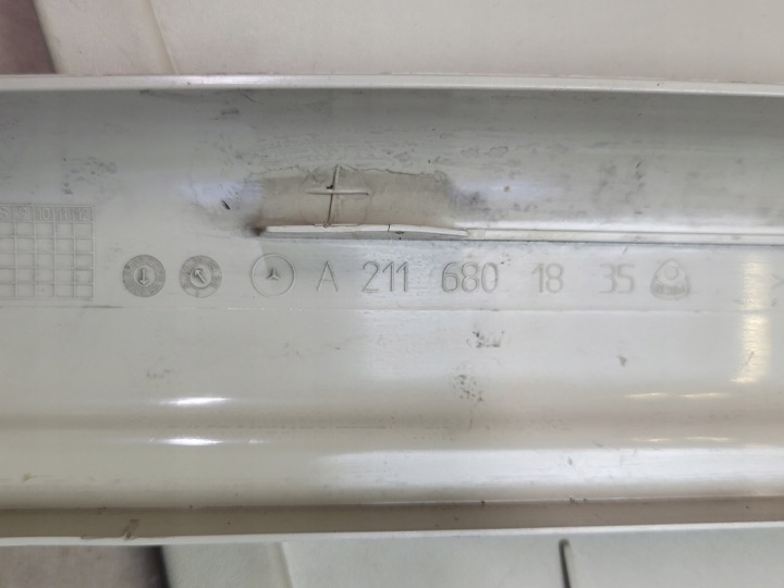 фото №7, Защита заглушка молдинг mercedes e-kl w211 a2116801835 2116800478 oem номер европа