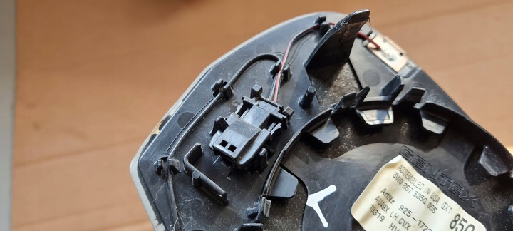 фото №11, A4 b9 8w рестайлінг вкладка дзеркало ліві лівий перед фотохромний 8w0857535g