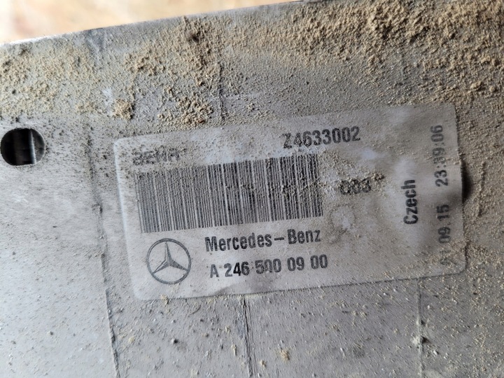 фото №15, Mercedes a класс w176 комплект радиатор вентилятор радиатор оригинал fv