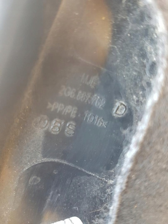 фото №6, Боковина багажника праві зад vokswagen polo 2g