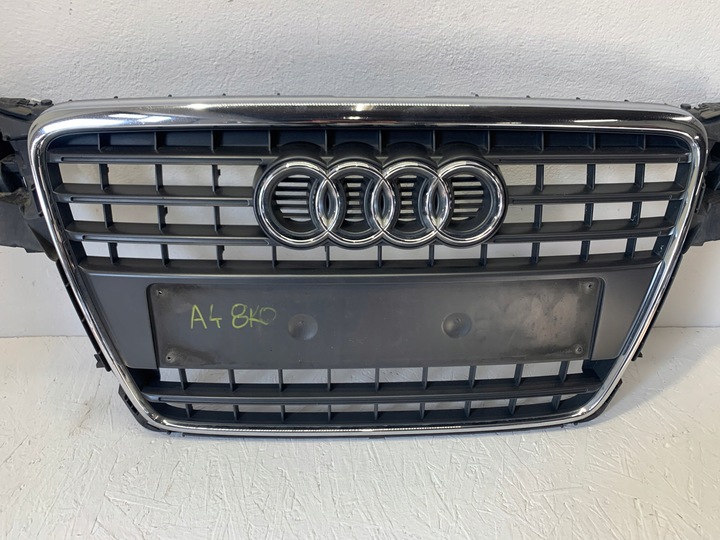 фото №4, Audi s4 a4 8k0 решітка радіатора решітка передній рестайлінг
