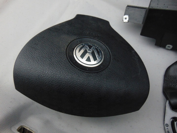 фото №10, Набор air bag консоль ремни подушки vw golf 5 v + plus европа