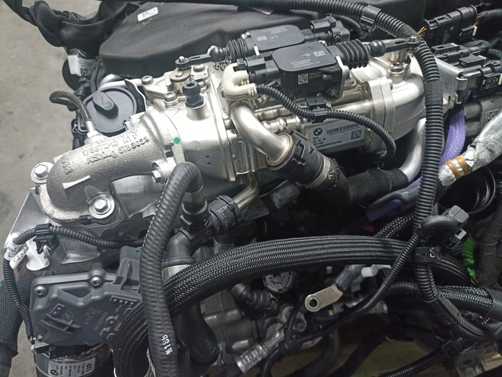 фото №8, Комплектный двигатель bmw b57r b57d30b 3,0 дизель 340km 6429km x3 g01 m40dx