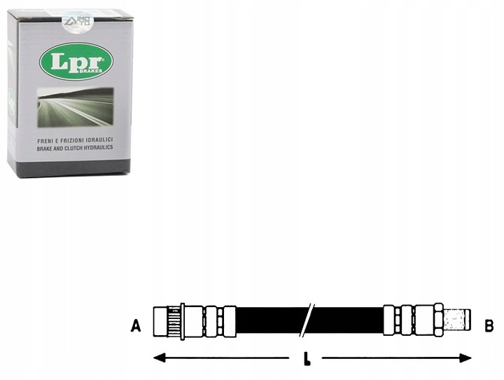 фото №1, Шланг тормозной [lpr]