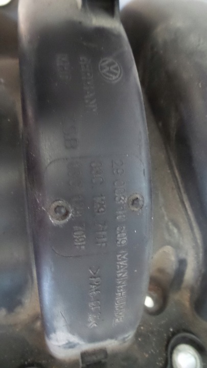 фото №10, Коллектор всасывающий skoda octavia ii 1.6 03c129711f