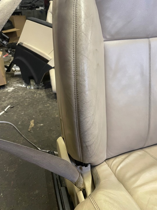 фото №12, Mercedes w216 рестайлінг сидіння шкіра napa дерево темне комплект обшивки tapoicerk