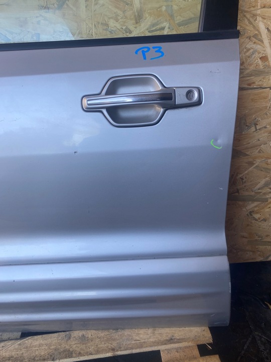 фото №2, Дверь левая передние mitsubishi pajero iii 5d планка стекло дверь