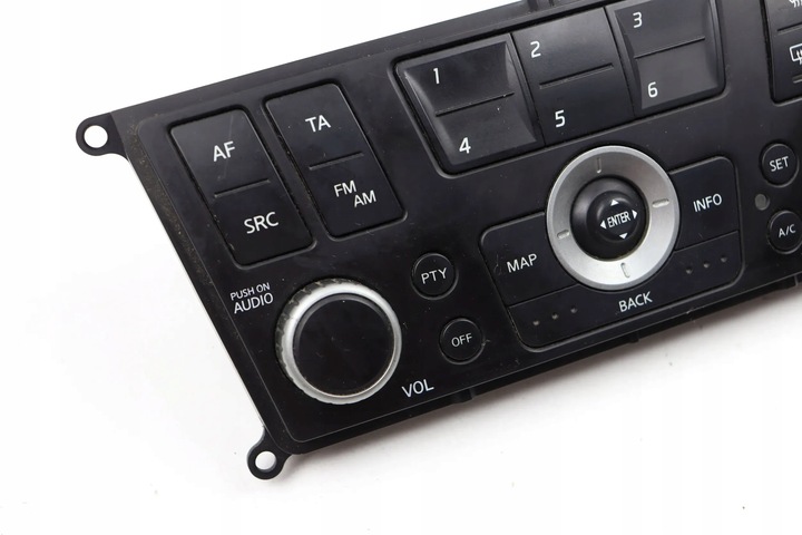 фото №5, Nissan almera tino панель радио кондиционера 28395bu700