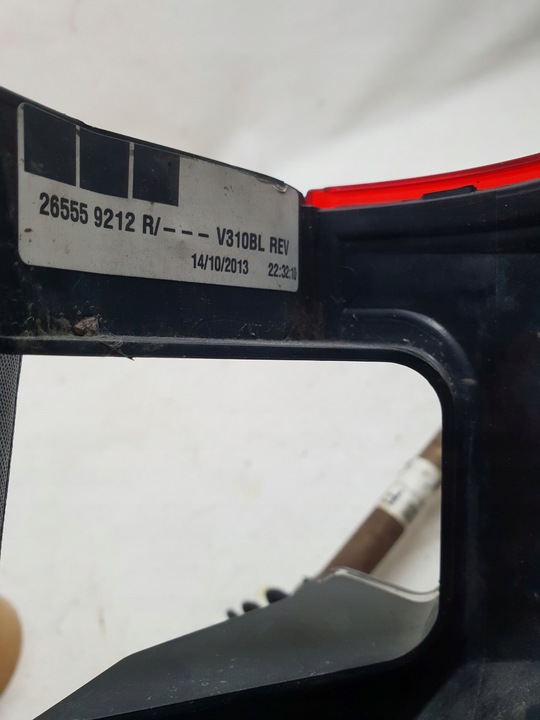 фото №16, Renault kangoo ii iii рестайлінг 14-19 лампа лівий зад задня ліва 265559212r