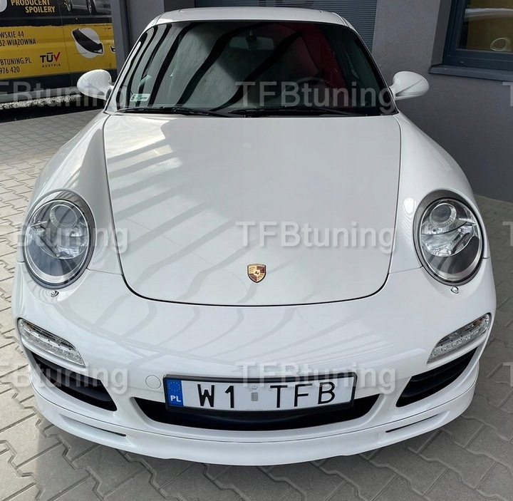 фото №8, Спойлер накладка перед porsche 911 997 tfb тюнінг
