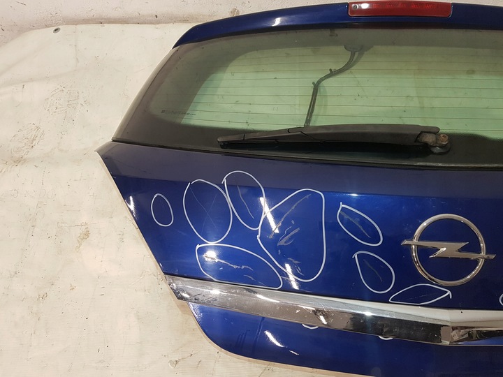 фото №5, Кришка багажника задня opel astra iii h hb z21b eur