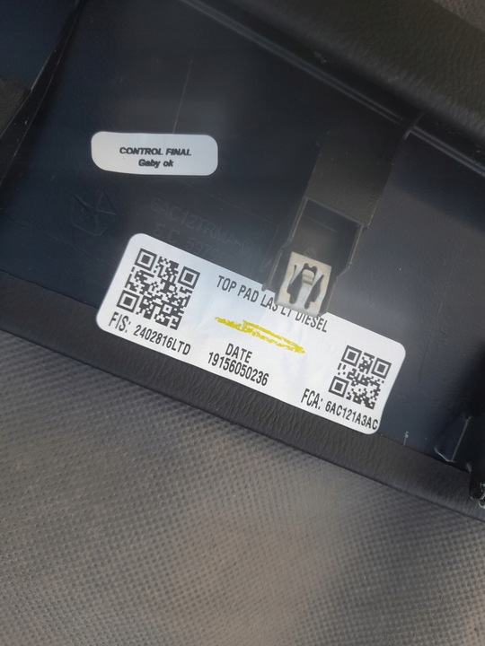 фото №10, Jeep wrangler jl 18- планка dekor панелі шкіра 6ac121a3ac