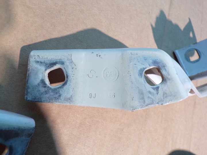 фото №16, Ducato boxer jumper рестайлинг 14- петли капота белый оригинальные 2 szt.