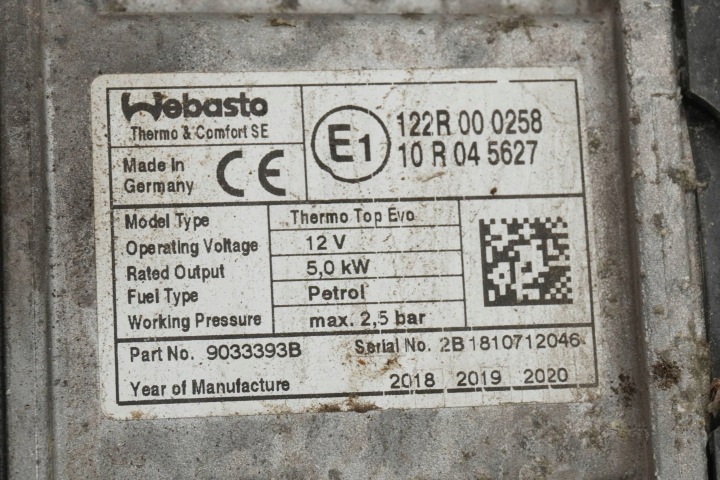 фото №9, Обігрів стояночний вебасто vw skoda seat audi 5q0815005af 9033393b
