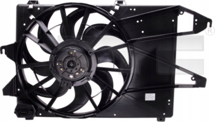 фото №12, Tyc вентилятор радіатор mondeo 1.8-2.0 16v -03