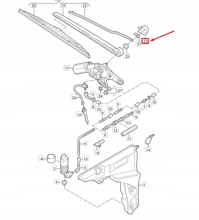 фото №8, Кришка vag do audi a3 a6 e tron q3 q8 оригінальний 4k9955205