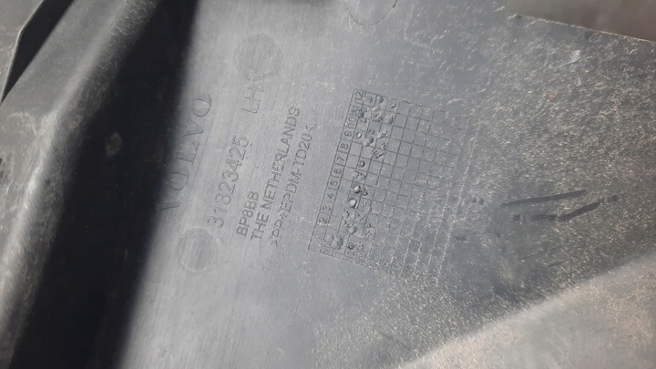 фото №8, Ползун бампера левый перед volvo s60 v60 31323425