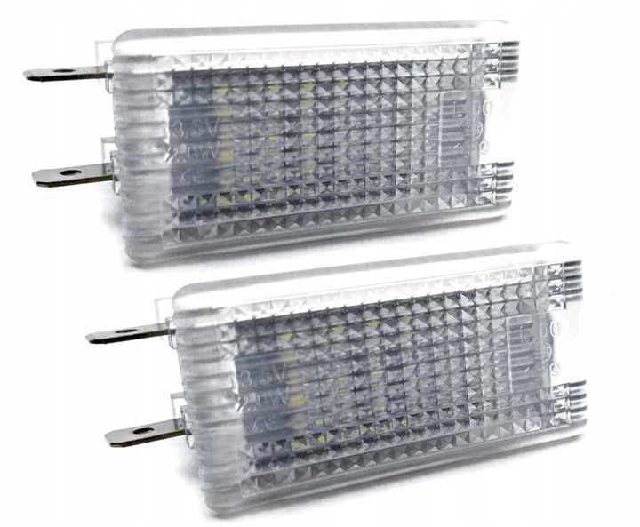 фото №7, Led лампочки w дверь mercedes w210 vito сині