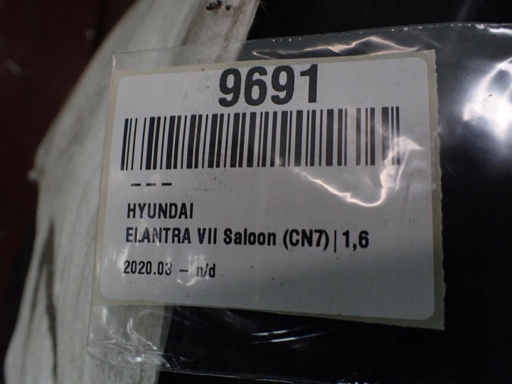 фото №7, Подкрылок правый перед hyundai elantra vii салон 1.6 2024r 86814-aaaa0 9691