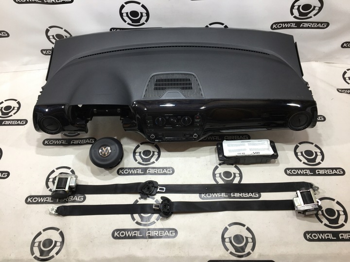 фото №1, Volkswagen up панель консоль подушка безпеки ремені оригінал демонтаж