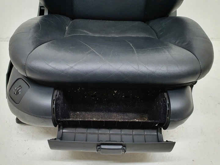 фото №7, Сидіння праві перед переднє пасажира шкіра з підігрівом mercedes w220 європа