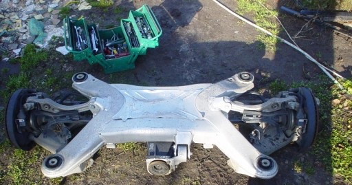 фото №1, Audi a8 d3 4.0 tdi подрамник задние тележка